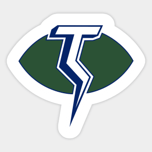 Defunct Portland Thunder Football 1973 Sticker